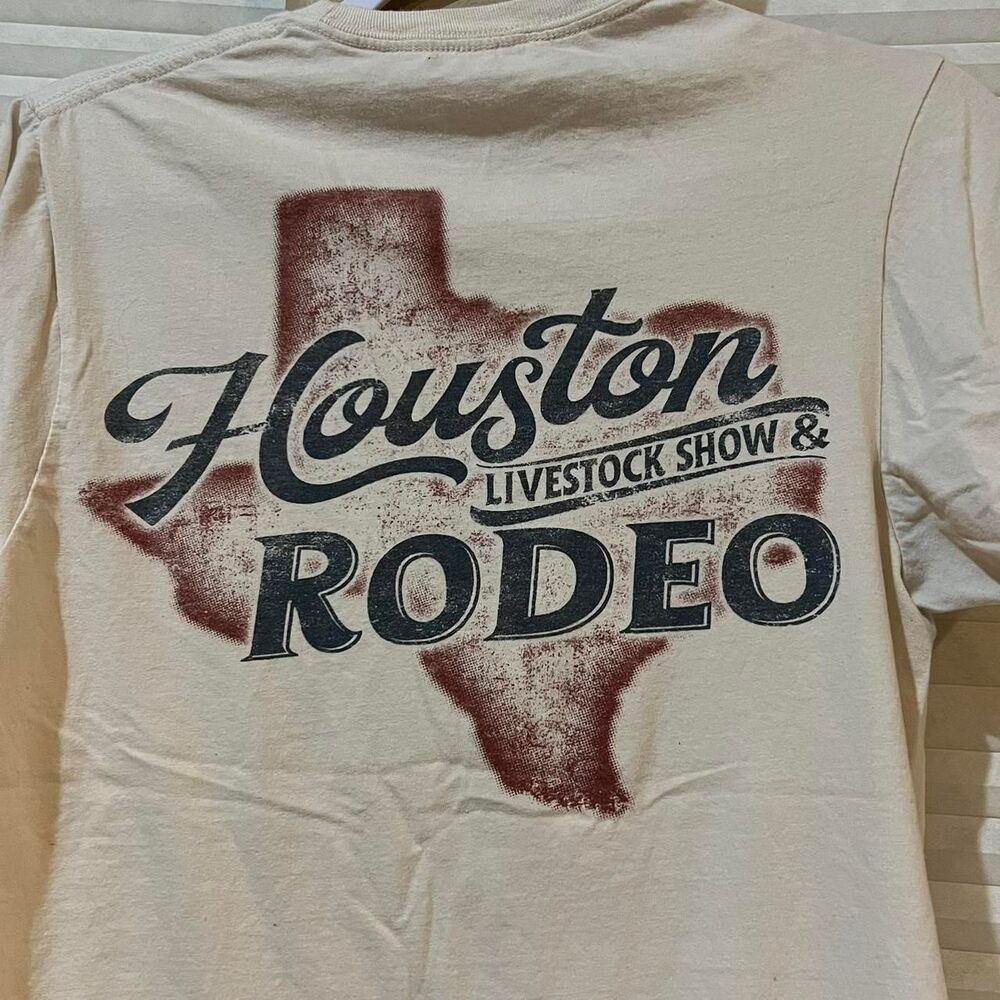 Parker McCallum 2019 Houston Livestock Show & Rodeo T-shirt Women's No Size Tag - Picture 3 of 4